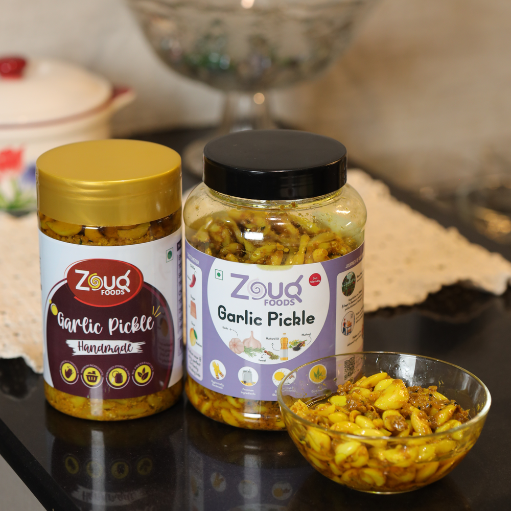 Garlic Pickle (Desi Lahsan Achar)