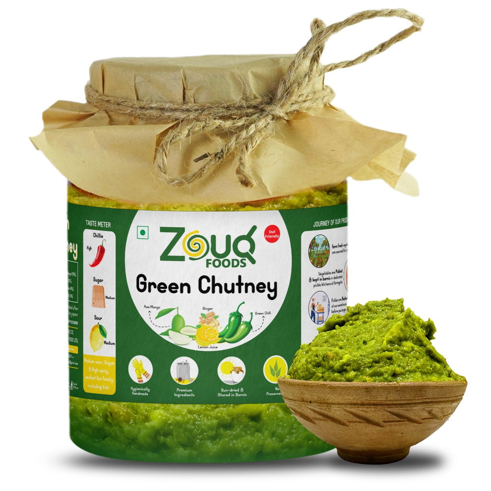 Zouq Special Green Chutney